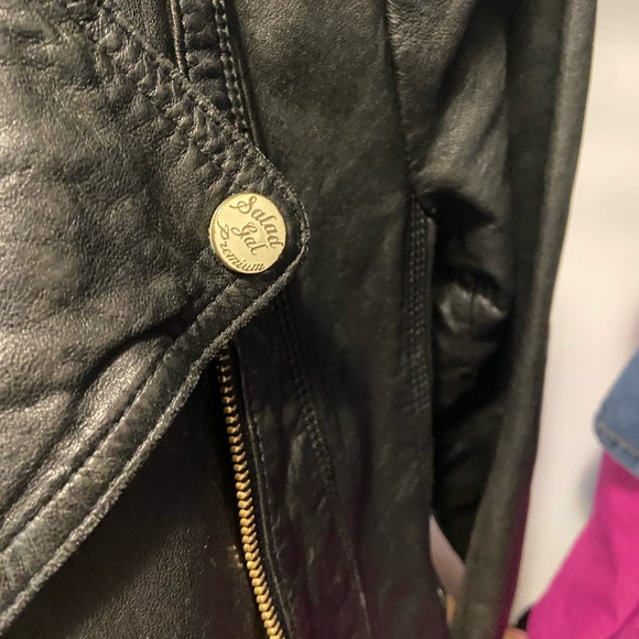 Black leather jacket - Picture 9 of 9